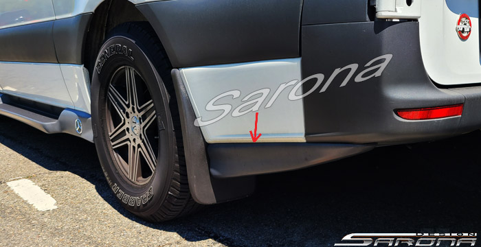 Custom Mercedes Sprinter  Short Wheel Base Side Skirts (2019 - 2023) - $299.00 (Part #MB-079-SS)